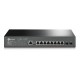 TP-LINK JetStream T2500G-10MPS Gestionado L2 Gigabit Ethernet (10/100/1000) Energía sobre Ethernet (PoE) Negro